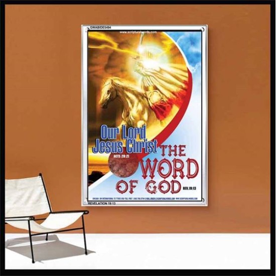 THE WORD OF GOD   Bible Verse Wall Art   (GWABIDE 5494)   