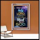 ANY ROCK LIKE OUR GOD   Bible Verse Framed for Home   (GWABIDE 6416)   
