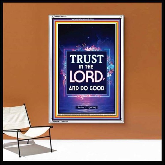 TRUST IN THE LORD   Bible Scriptures on Forgiveness Frame   (GWABIDE 6515)   