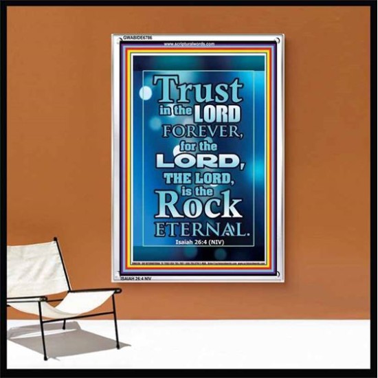 TRUST IN THE LORD   Scripture Art Prints   (GWABIDE 6786)   