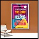 THE LORD IS MY HELPER   Framed Picture   (GWABIDE 6890)   