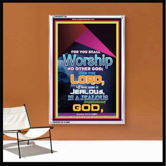 WORSHIP   Religious Art Frame   (GWABIDE 7346)   