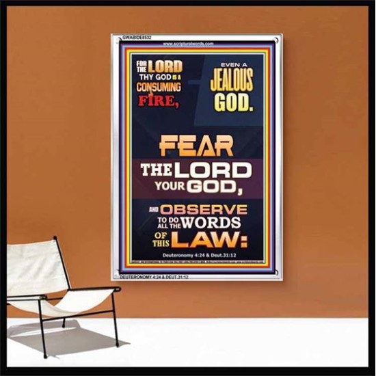 THE WORDS OF THE LAW   Bible Verses Framed Art Prints   (GWABIDE 8532)   
