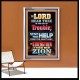 THE LORD HEAR THEE IN THE DAY OF TROUBLE   Frame Bible Verse   (GWABIDE 8849)   