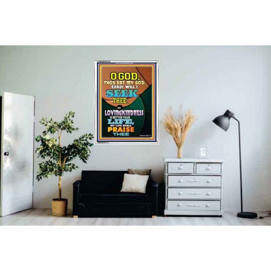YOUR LOVING KINDNESS IS BETTER THAN LIFE   Biblical Paintings Acrylic Glass Frame   (GWABIDE 9239)   