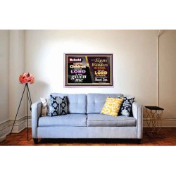 SIGNS AND WONDERS   Framed Office Wall Decoration   (GWABIDE8179)   