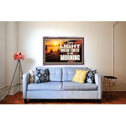 THY LIGHT BREAK FORTH AS THE MORNING   Contemporary Christian poster   (GWABIDE9508)   