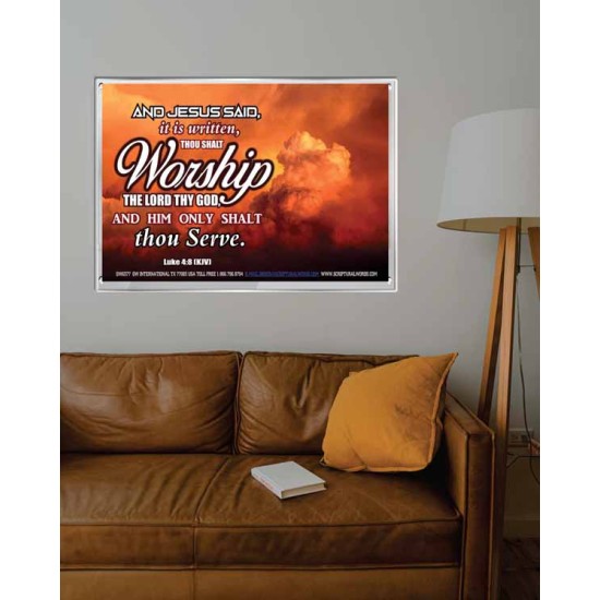 WORSHIP   Home Decor Art   (GWABIDE6377)   