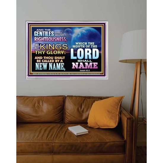 A NEW NAME   Contemporary Christian Paintings Frame   (GWABIDE8875)   