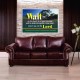 WAIT ON THE LORD   Contemporary Wall Decor   (GWABIDE270)   