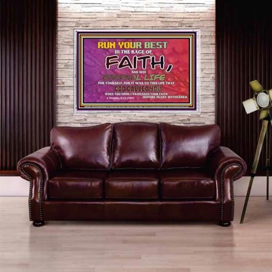 WIN ETERNAL LIFE   Inspiration office art and wall dcor   (GWABIDE6602)   