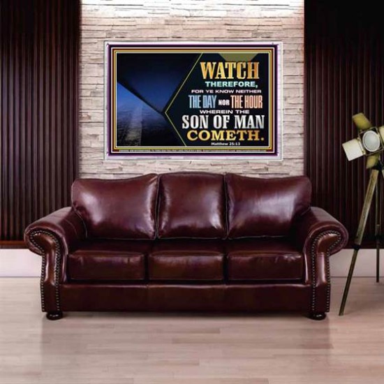 WATCH AND PRAY   Inspiration office art and wall dcor   (GWABIDE9088)   