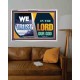 TRUST IN THE LORD OUR GOD   Christian Quotes Frame   (GWABIDE9435)   
