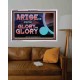 ARISE GO FROM GLORY TO GLORY   Inspirational Wall Art Wooden Frame   (GWABIDE9529)   