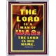 THE LORD IS A MAN OF WAR   Bible Verse Art Prints   (GWABIDE 120)   