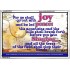 YE SHALL GO OUT WITH JOY   Frame Bible Verses Online   (GWABIDE1535)   "24X16"