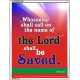 WHOSOEVER SHALL CALL   Inspiration Wall Art Frame   (GWABIDE 1632)   