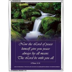THE LORD BE WITH YOU   Inspirational Wall Art Frame   (GWABIDE 250)   