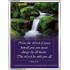 THE LORD BE WITH YOU   Inspirational Wall Art Frame   (GWABIDE 250)   "16X24"
