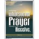 WHATSOEVER YOU ASK IN PRAYER   Contemporary Christian Poster   (GWABIDE 306)   