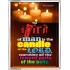 THE SPIRIT OF MAN IS THE CANDLE OF THE LORD   Framed Hallway Wall Decoration   (GWABIDE 3355)   "16X24"