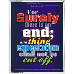 THINE EXPECTATION   Bible Verse Picture Frame Gift   (GWABIDE 3400)   