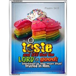 THE LORD IS GOOD   Picture Frame   (GWABIDE 3641)   