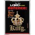THE LORD IS OUR DEFENCE   Bible Verse Framed for Home Online   (GWABIDE 3821)   "16X24"