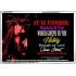 VICTORY BY THE BLOOD OF JESUS   Bible Scriptures on Love Acrylic Glass Frame   (GWABIDE4021)   "24X16"