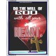 ALL YOUR HEART   Encouraging Bible Verses Framed   (GWABIDE 4355)   