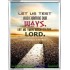 TURN BACK TO THE LORD   Christian Artwork   (GWABIDE 4438)   "16X24"