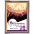 WATCH THEREFORE   Bible Verse Wall Art Frame   (GWABIDE 4665)   "16X24"