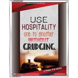 USE HOSPITALITY   Modern Christian Wall Dcor Frame   (GWABIDE 4667)   "16X24"