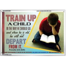 TRAIN UP A CHILD   Frame Scripture    (GWABIDE4681)   