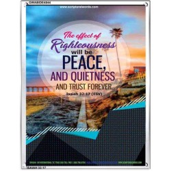 TRUST FOREVER   Frame Bible Verse   (GWABIDE 4844)   "16X24"