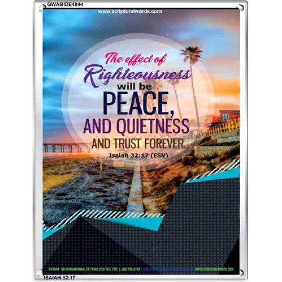 TRUST FOREVER   Frame Bible Verse   (GWABIDE 4844)   