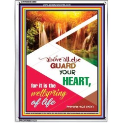 WELLSPRING OF LIFE   Christian Artwork Frame   (GWABIDE 4890)   "16X24"