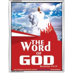 THE WORD OF GOD   Bible Verses Frame   (GWABIDE 5435)   