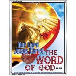 THE WORD OF GOD   Bible Verse Wall Art   (GWABIDE 5494)   