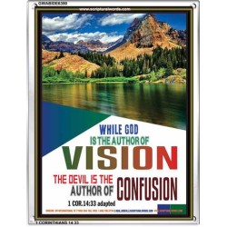 AUTHOR OF VISION   Bible Scriptures on Love Acrylic Glass Frame   (GWABIDE 6390)   