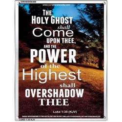 THE POWER OF THE HIGHEST   Encouraging Bible Verses Framed   (GWABIDE 6469)   