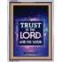 TRUST IN THE LORD   Bible Scriptures on Forgiveness Frame   (GWABIDE 6515)   "16X24"