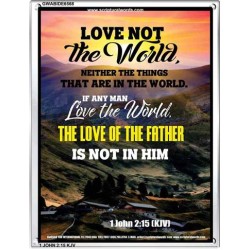 THE LOVE OF THE FATHER   Acrylic Frame Picture   (GWABIDE 6568)   