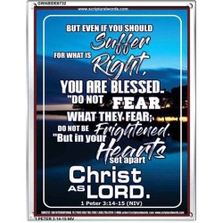 YOU ARE BLESSED   Framed Scripture Dcor   (GWABIDE 6732)   "16X24"