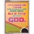 ALL THINGS ARE FROM GOD   Scriptural Portrait Wooden Frame   (GWABIDE 6882)   "16X24"