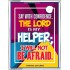 THE LORD IS MY HELPER   Framed Picture   (GWABIDE 6890)   "16X24"