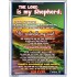 THE LORD IS MY SHEPHERD   Inspiration Wall Art Frame   (GWABIDE 6910)   "16X24"