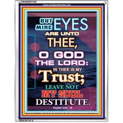 TRUST IN THE LORD   Bible Verses Frame for Home   (GWABIDE 7238)   "16X24"