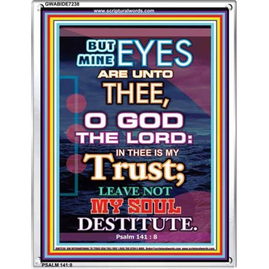 TRUST IN THE LORD   Bible Verses Frame for Home   (GWABIDE 7238)   