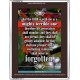 A MIGHTY TERRIBLE ONE   Bible Verse Frame for Home Online   (GWABIDE 724)   